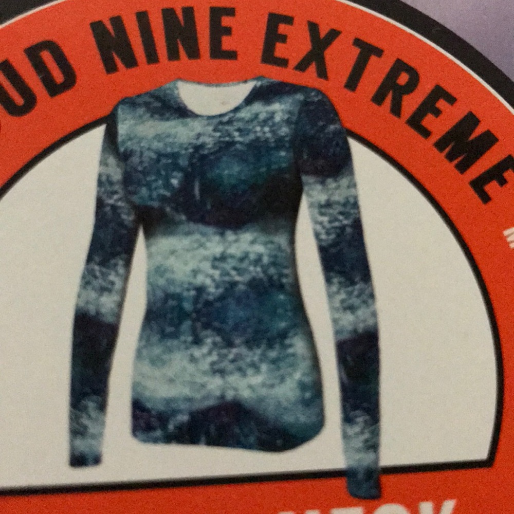 Terramar Women’s 2.5 Cloud Nine Extreme L NWT Blue